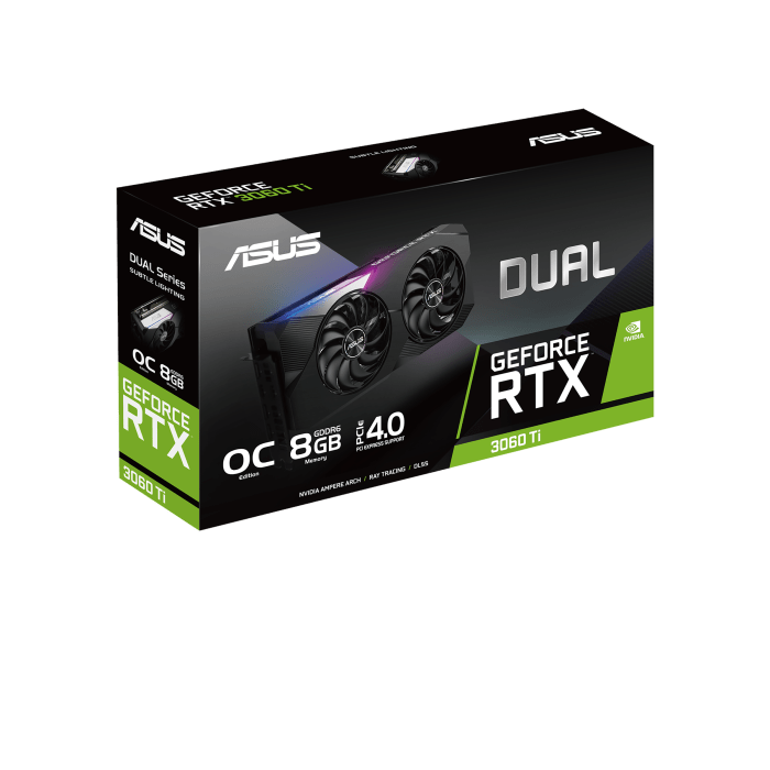 ASUS Dual GeForce RTX 3060 Ti OC Edition 8GB