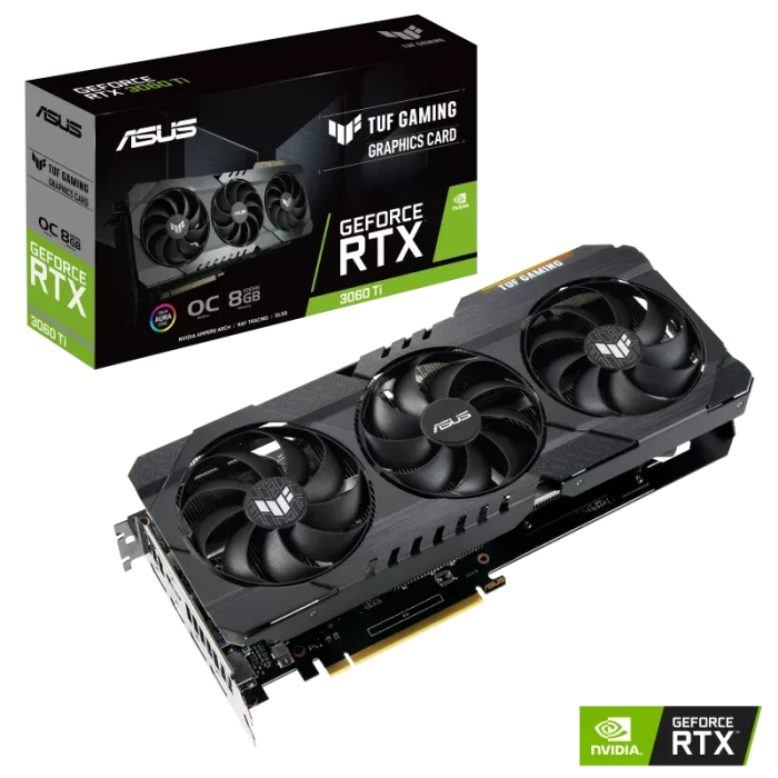 ASUS TUF GAMING GeForce RTX 3060 Ti OC Edition 8GB