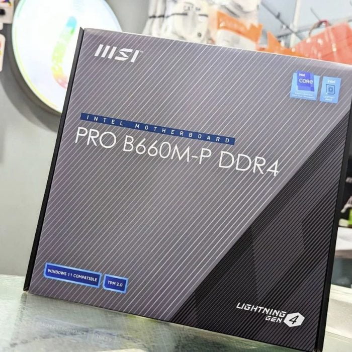 MSI PRO B660M-P DDR4