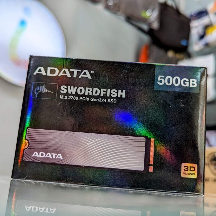 NVME ADATA SWORDFISH 3D NAND PCIE 500GB