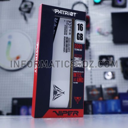 Patriot Viper RAM 16GB DDR5 6000MHz CL30 - Single Module - White